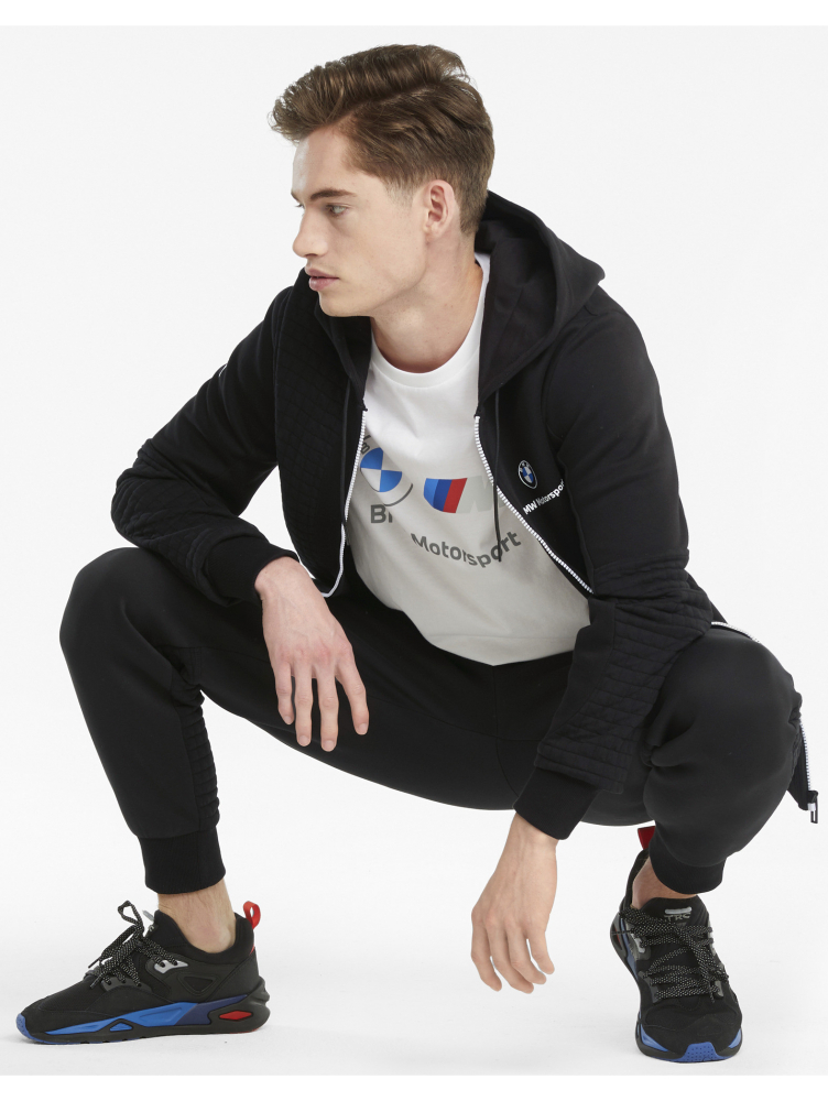 PUMA Men's BMW M Motorsport Full-Zip Hoodie PUMA Men's BMW M Motorsport Full-Zip Hoodie